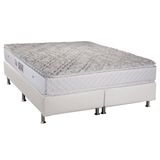 Colchão Luckspuma Molas Ensacadas Satisfaction+Cama Box Queen 158