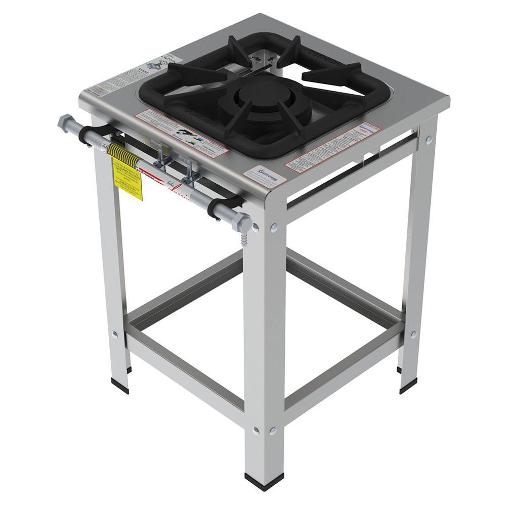 Fogão 1 Bocas Gastromaq Inox - Fgi401ld Fogão 1 Bocas Gastromaq Inox - Fgi401ld