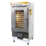 Forno Turbo Ciclone a Lenha 8 Esteiras Venâncio com Fornalha Frontal Fclt8