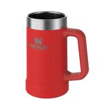 Caneca Térmica De Cerveja Stanley Flame Red 709ml