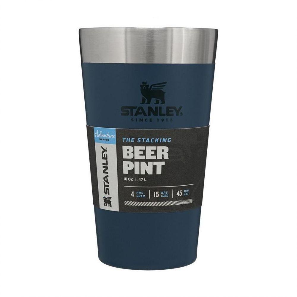 Copo Térmico De Cerveja Stanley 473ml Azul