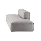 Chaise Family Box Linho Cinza 200x98cm - 66267