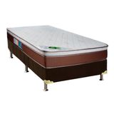 Conjunto-Colchão Luckspuma Ensacadas Caribe + Cama Solteiro 88x188