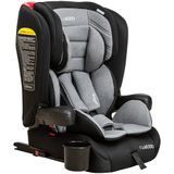 Cadeirinha Para Carro Kiddo Active Isofix 9-36 Kg Cinza Preta