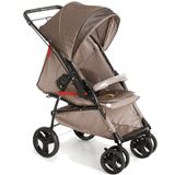 Carrinho De Bebe Reversivel Galzerano Maranello Chocolate