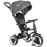 Carrinho De Passeio E Pedal Kiddo Triciclo Evolution Preto