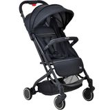 Carrinho De Bebe Passeio Compacto Burigotto Zap Black Preto