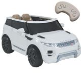 Carro Eletrico Biemme Car One Lr Land Rover Branco 12v Cr