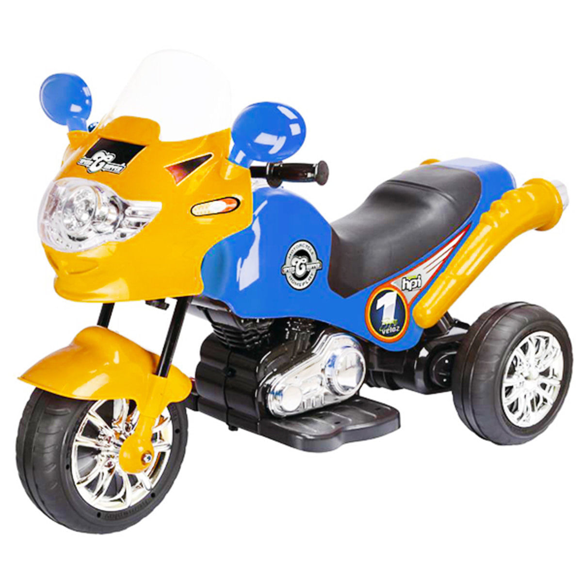 Moto Elétrica Infantil Bandeirante XT3 Grafite 6V - Carrefour - Carrefour