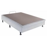 Base De Cama Box Bau Physical Branco Casal 138 Cm (larg) - 43005