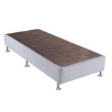 Base De Cama Box Light Courino Branco Solteirao 108 Cm (larg) - 52652