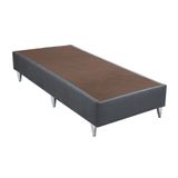 Base De Cama Box Light Camurca Cinza Solteirao 108 Cm (larg) - 52659