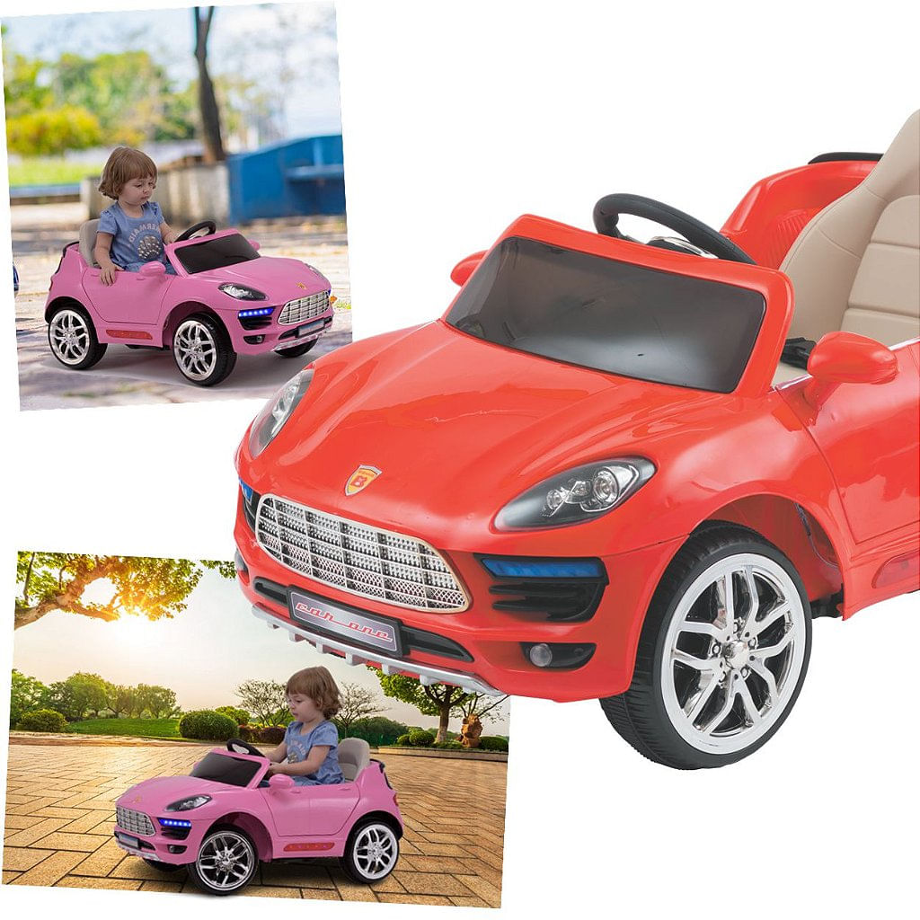 Carro Eletrico Infantil Controle Remoto 12v Mp3 E Usb Biemme