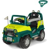 Carrinho Infantil De Passeio E Pedal Com Cinto De Segurança Diipi - Calesita Verde