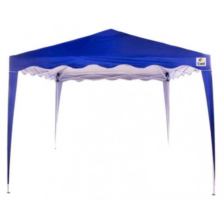 Tenda Gazebo 3 X 3 Dobravel Alum Belfix Azul