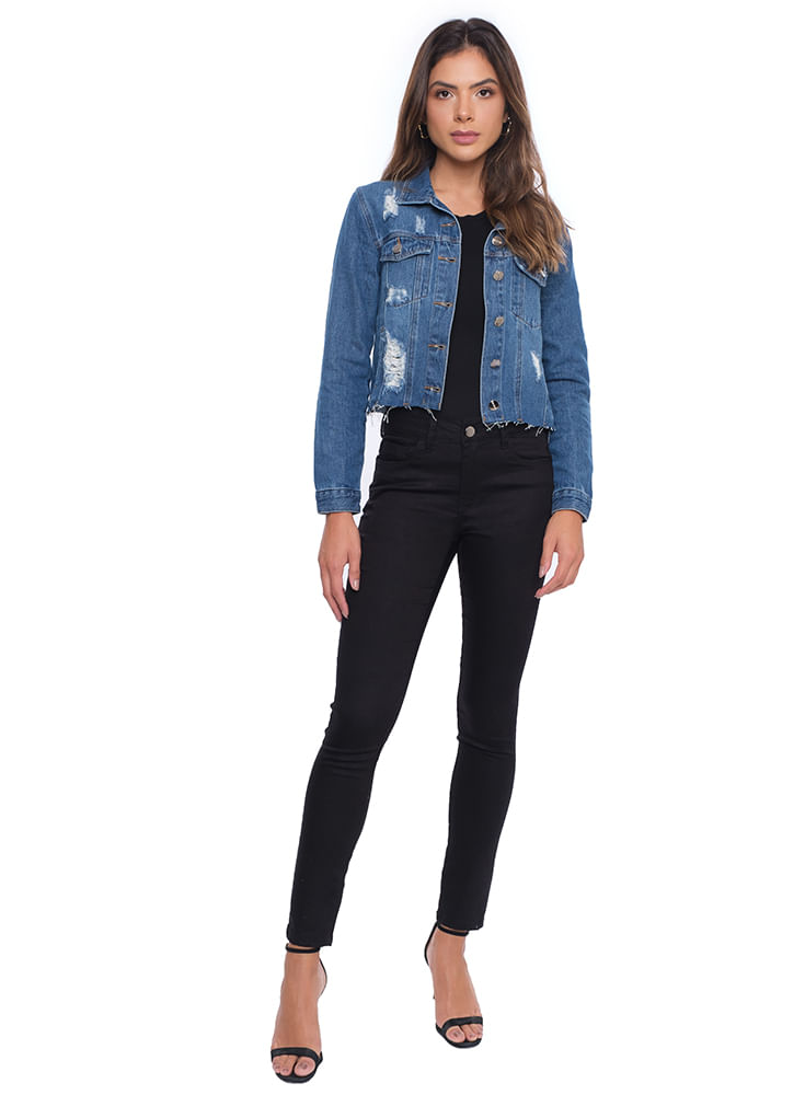 A jaqueta BLD JEANS deixa todo look mais moderno e estiloso com a ...