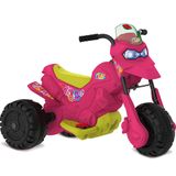 Moto Elétrica Infantil Bandeirante Xt3 6v Rosa