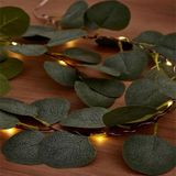 Cordão Decorativo de Led Folhas - A/CASA
