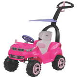 Carrinho de Passeio Pedal Biemme Push Car Easy Ride Rosa