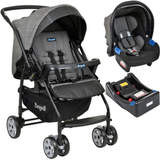 Carrinho de Bebe Burigotto Rio K Bebe Conforto Base Preto