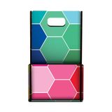 Porta Celular Parede Bolsa - Favo Colorido