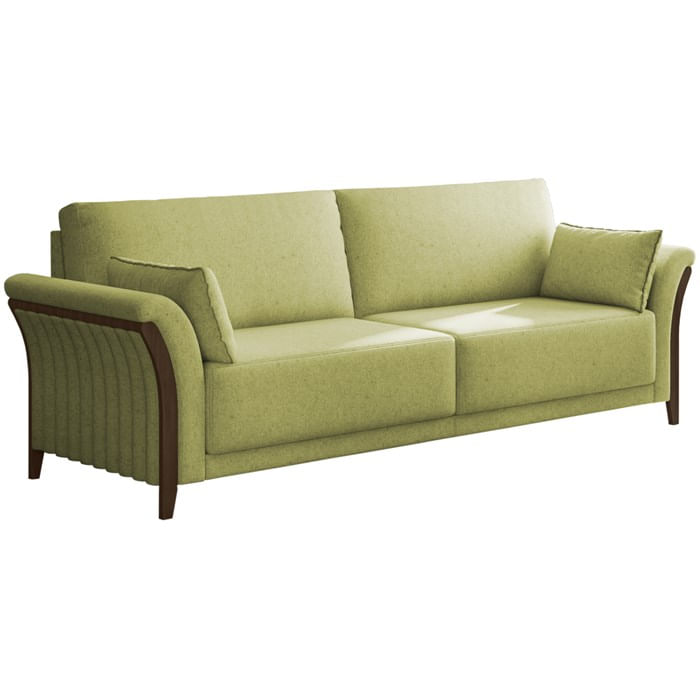 Sofa 3 Lugares 222 Cm Royalle Linho Tce 1027 Moll