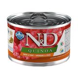 Ração Úmida N&amp;d Quinoa Para Cães Adultos Skin &amp; Coat Sabor Arenque E Coco 140g