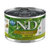 Ração Úmida N&amp;d Prime Para Cães Adultos Sabor Javali E Maçã 140g