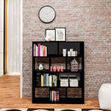 Estante para Livros com 10 Nichos Book Artely Preto