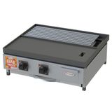 CHAPA P/ LANCHE A GÁS COM CHAR BROILER 60 X 50 CM | ITAJOBI CHAPEIRA CHAR BROILER CONJUGADO 600 X 500 ITAJOB