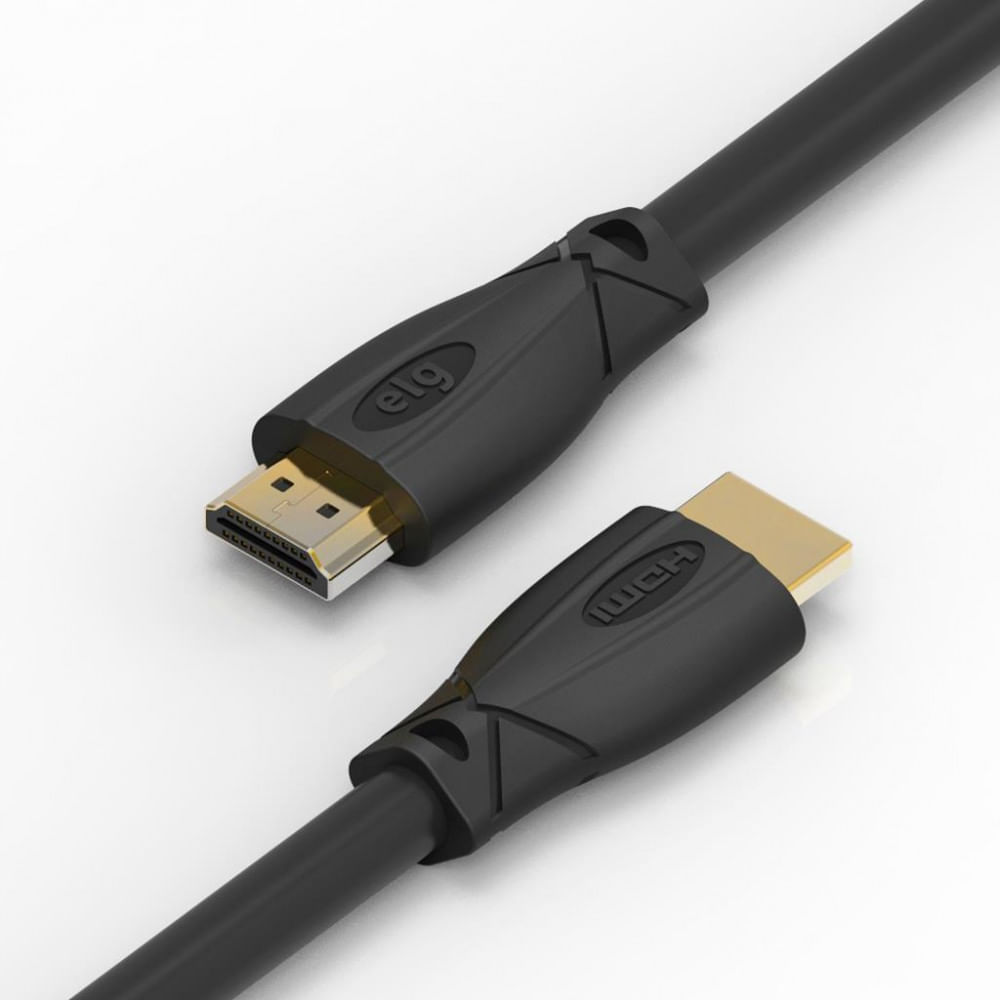 Cabo Hdmi Elg Versão 2.0 4k Ultra Hd Alta Performance Hd25 2,5 Metros