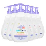 Kit Sabonete Líquido Dove Baby Hidratação Hora De Dormir 400ml - 6 Unidades