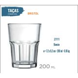 06 Copos Bristol 200ml - Suco