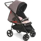 Carrinho De Bebe Maranello Ii Rosa Preto