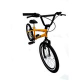 Bicicleta Aro 20 Tipo Cross Free Style Bmx Amarelo/Preto - Ello Bike
