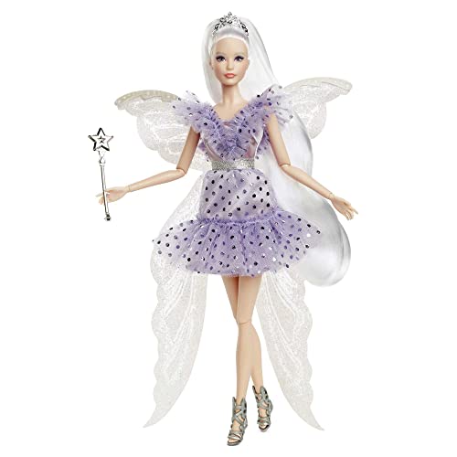 Barbie Signature Tooth Fairy Doll, Boneca Colecionável Com F