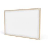 Quadro Branco Moldura Madeira 060X040CM Neo