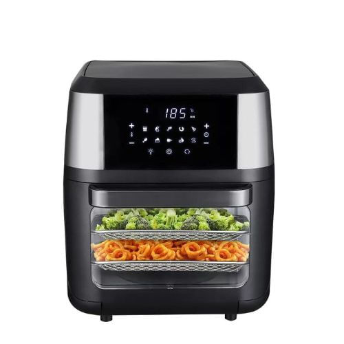 Fritadeira Ayr Fryer Tronos Rc-02 12 Litros 1700w 127v Preta Touch Box ...