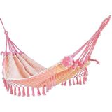 Rede De Bebê Para Berço Rosa Bebê Em Algodão Redinha Baby