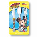 Jogo de Talheres Disney Kids  Mickey 3 peças