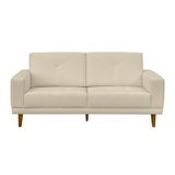 Sofa 03 Lugares Capri 200cm Linho Cru D'monegatto