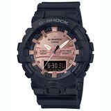 Relógio CASIO G-SHOCK masculino preto rose GA-800MMC-1ADR