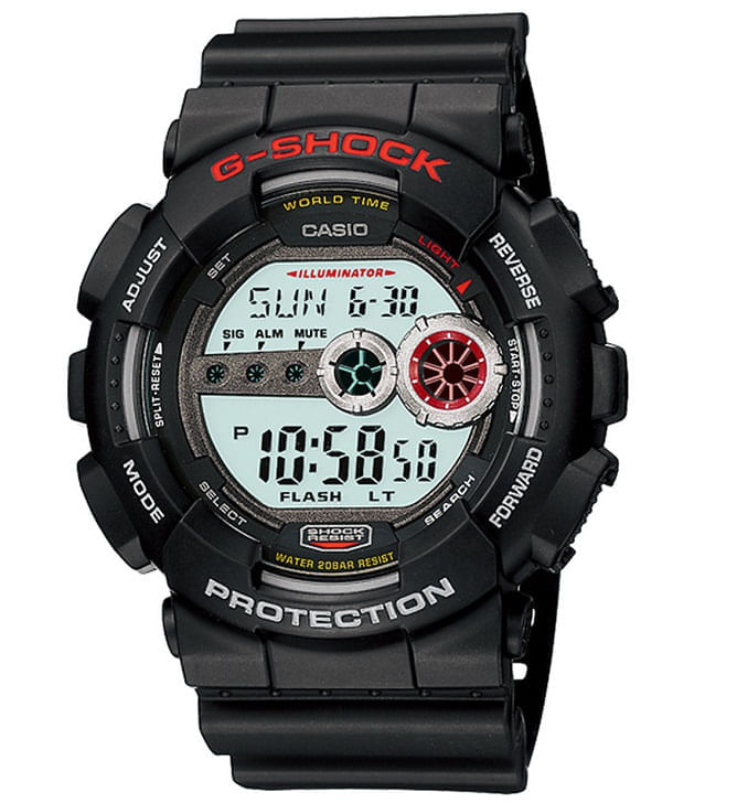 Relógio CASIO G-SHOCK masculino digital GD-100-1ADR