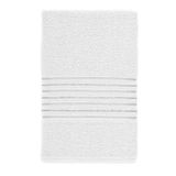 Toalha De Rosto Teka Felpuda 100% Algodão 40X65CmBranca
