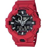 Relógio CASIO G-SHOCK masculino anadigi vermelho GA-700-4ADR