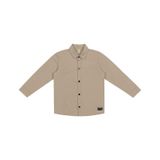 Camisa Infantil Masculina Sarja Trick Nick Marrom 12