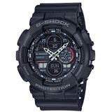 Relógio CASIO G-SHOCK masculino anadigi preto GA-140-1A1DR