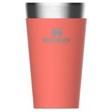 Copo Térmico de Cerveja sem Tampa Stanley Original 473ml - Cor Goiaba