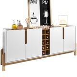 Buffet Aparador 190cm Com Adega 050520 Branco Cedro Dcasa