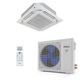 Ar-condicionado Split Cassete 4 Vias Inverter Philco Pac24000icqfm9 24.000 Btus Quente/frio 220v Bifásico